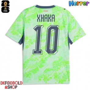 Schweiz Granit Xhaka #10 Udebanetrøje VM 2026 Kort ærmer